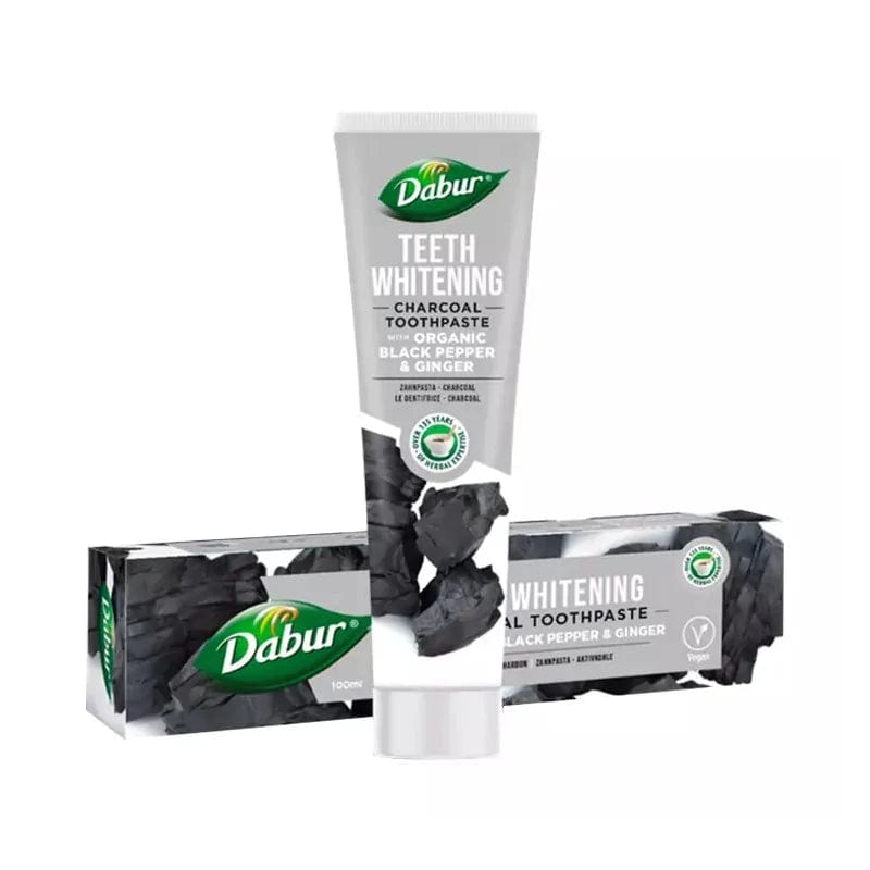 Dabur Active Charcoal Whitening Toothpaste - 100 ml