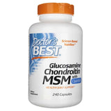 Doctor's Best Glucosamine Chondroitin MSM with OptiMSM - 240 Veg Capsules