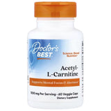Doctor's Best L-Carnitine 500 mg - 60 Veg Capsules