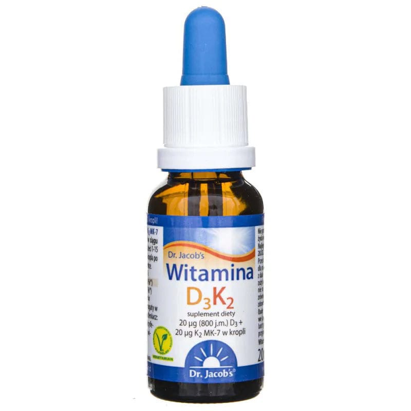 Dr. Jacob's Vitamin D3+K2, drops - 20 ml