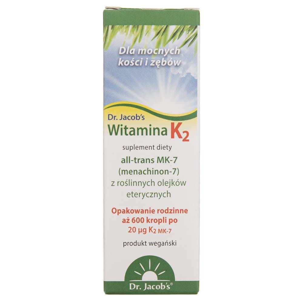 Dr. Jacob's Vitamin K2, drops - 20 ml