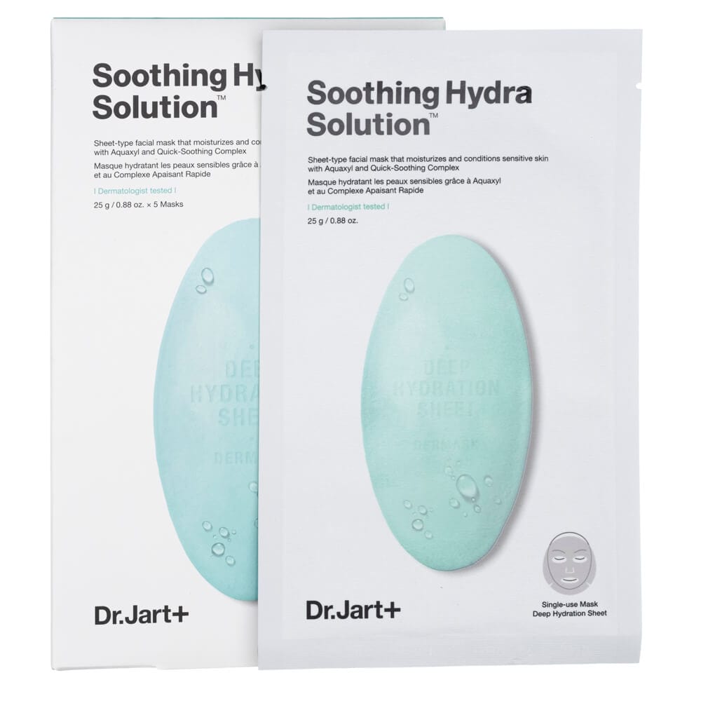 Dr. Jart+ Soothing Hydra Solution Sheet Mask - 5 pieces