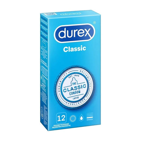Durex Classic Condoms - 12 pieces