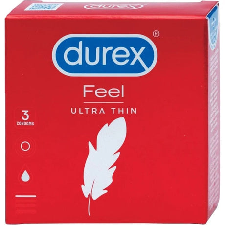 Durex Feel Ultra Thin Condoms - 3 pcs.