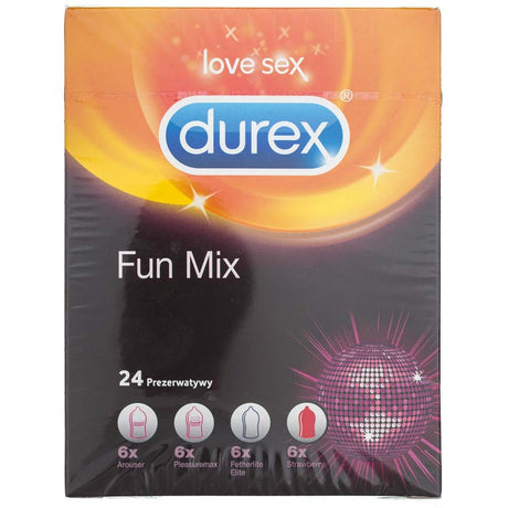 Durex Fun Mix Condom Set - 24 pieces