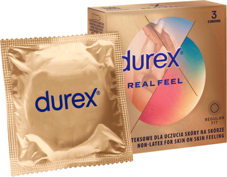 Durex Real Feel Condoms - 3 pcs.