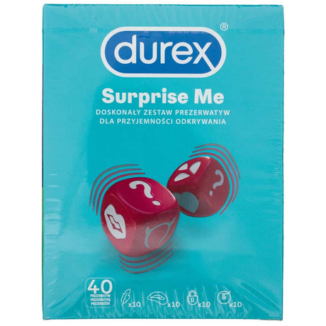 Durex Surprise Me Condom Set - 40 pieces
