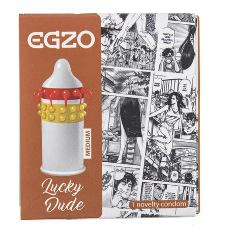 Egzo Lucky Dude Condom Medium - 1 piece