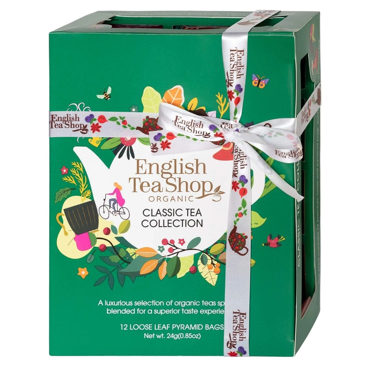 Ets Tea English Tea Shop Classic Tea Collection Green – 12 Sachets – Medpak