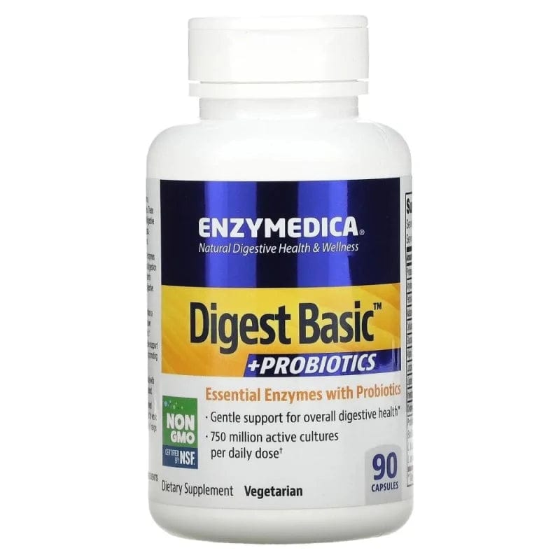 Enzymedica Digest Basic™ + Probiotics - 90 Capsules