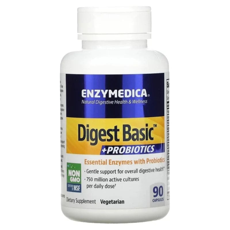 Enzymedica Digest Basic™ + Probiotics - 90 Capsules – Medpak