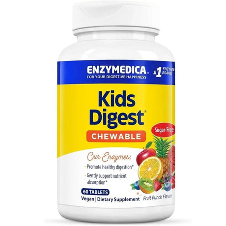 Enzymedica Kids Digest™ Fruit Punch - 60 Chewable Tablets