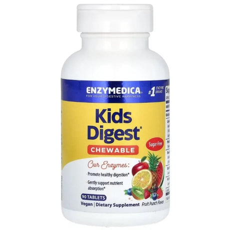 Enzymedica Kids Digest™ Fruit Punch - 90 Chewable Tablets