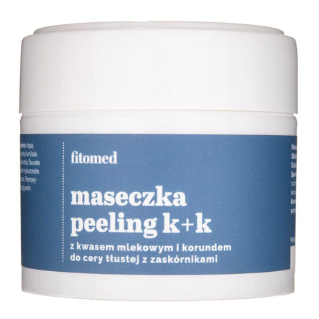 Fitomed Mask K+K Peeling (Lactic Acid and Corundum) for Oily Skin with Blackheads - 50 g