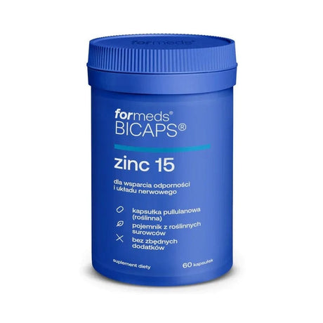 Formeds Bicaps Zinc 15 mg - 60 Capsules