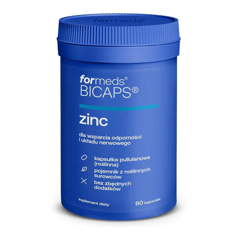 Formeds Bicaps Zinc 25 mg - 60 Capsules