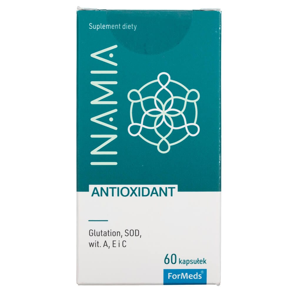 Formeds INAMIA Antioxidant Glutathione, SOD, vit. A, E, C - 60 Capsules