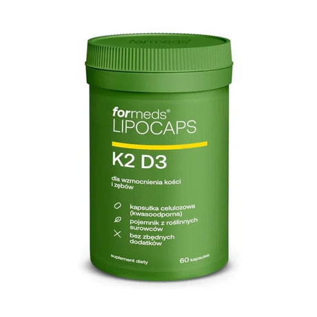 Formeds Lipocaps K2 D3 - 60 Capsules