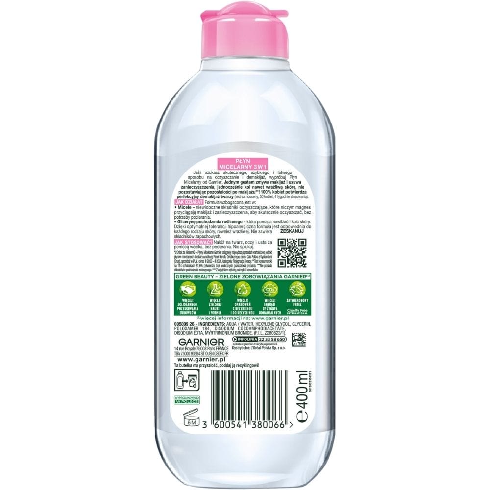 Garnier Skin Naturals Micellar Lotion 3 in 1 - 400 ml