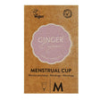 GingerOrganic Menstrual Cup, Size M - 1 Piece