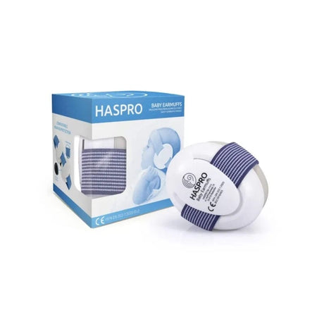 Haspro Baby Earmuffs for Children and Babies - Blue