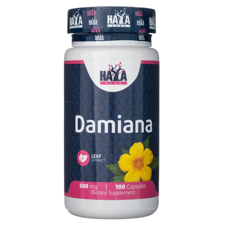 Haya Labs Damian 500 mg - 100 Capsules