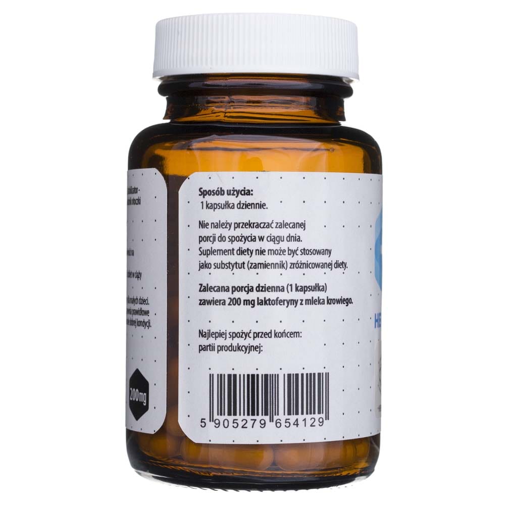 Hepatica Lactoferrin Forte - 60 Capsules