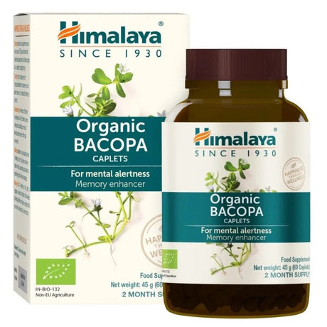 Himalaya Organic Bacopa - 60 Capsules