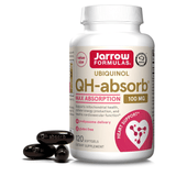 Jarrow Formulas Ubiquinol QH-absorb (Ubichinol) 100 mg - 120 Capsules