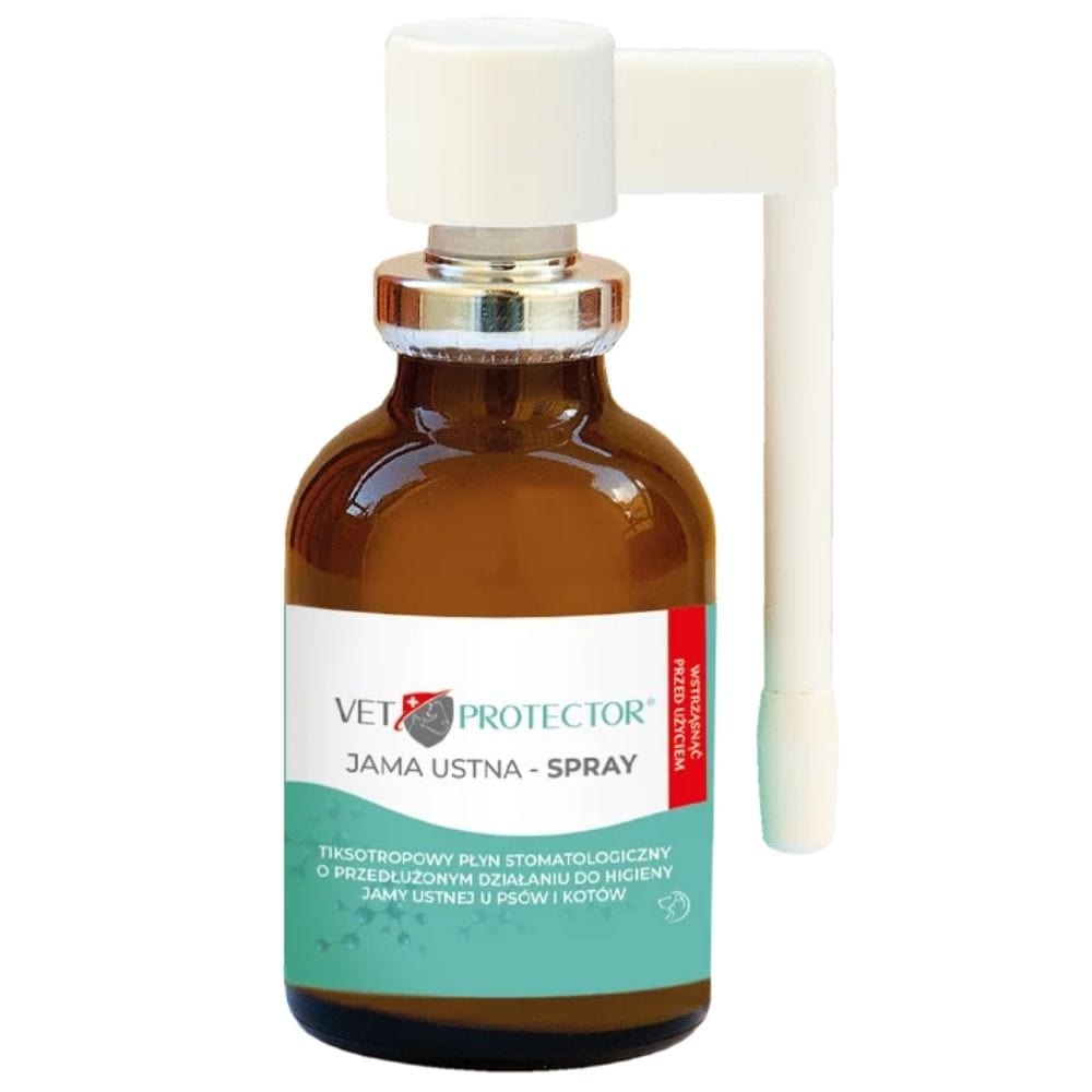 JM Sante Vet Protector Oral Care Spray Mouthwash for Dogs and Cats - 30 ml