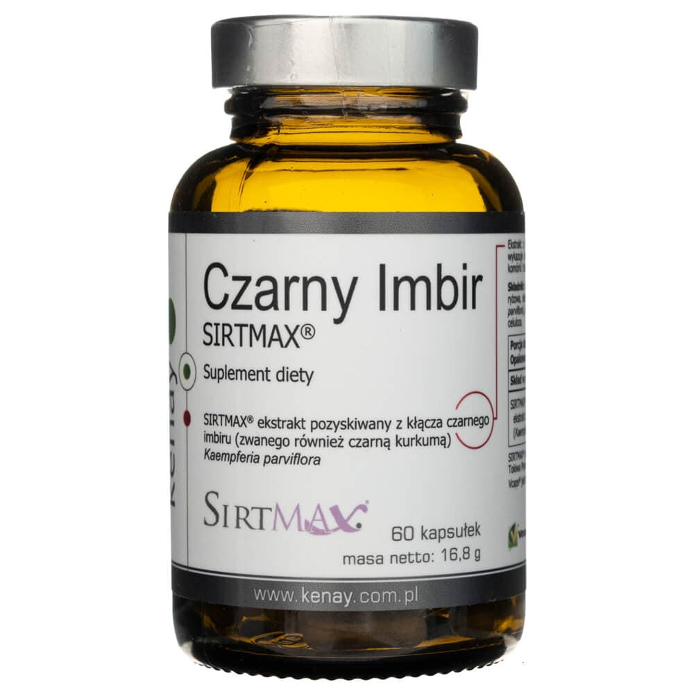 Kenay Black Ginger Sirtmax - 60 Capsules – Medpak