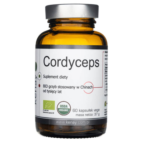 Kenay Cordyceps Sinensis BIO 525 mg - 60 Capsules