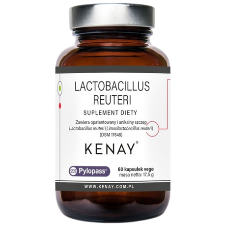 Kenay Lactobacillus reuteri Pylopass - 60 Capsules
