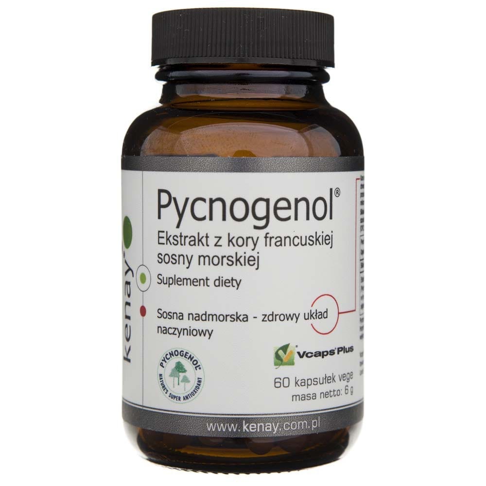 Kenay Pycnogenol® French Maritime Pine Bark Extract - 60 Capsules