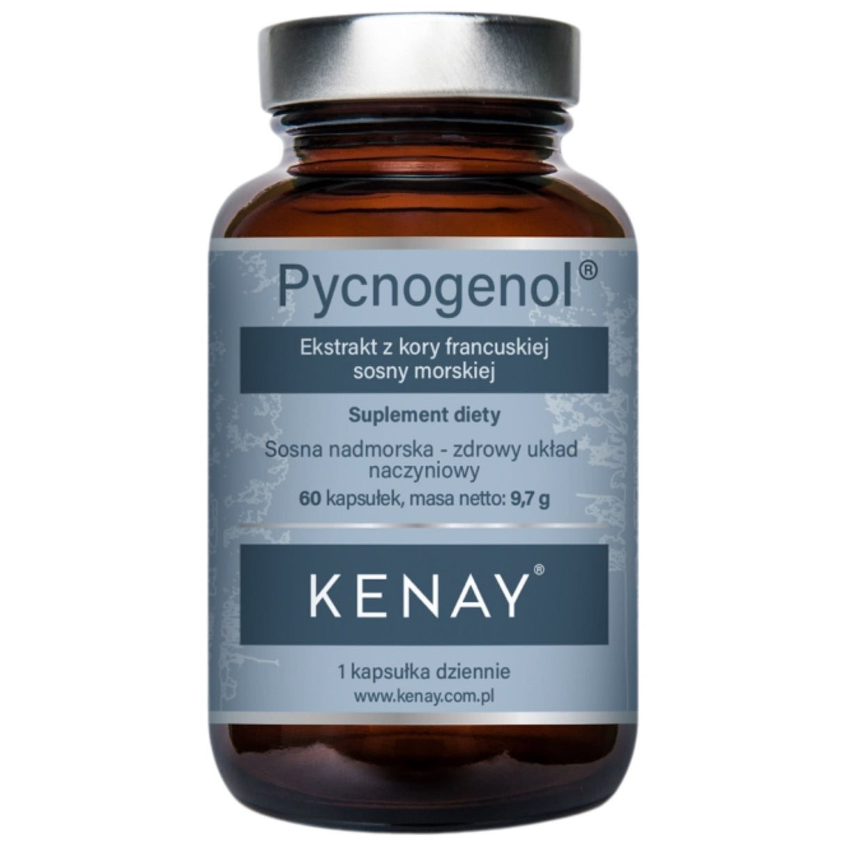 Kenay Pycnogenol® French Maritime Pine Bark Extract - 60 Capsules