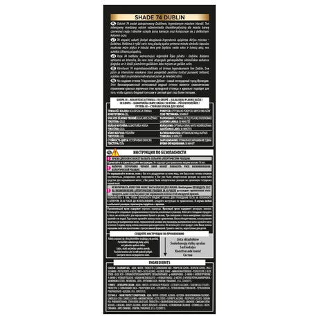 L'Oréal Paris Preference Hair Colour with Shine Activator 74 Dublin, Mango Copper