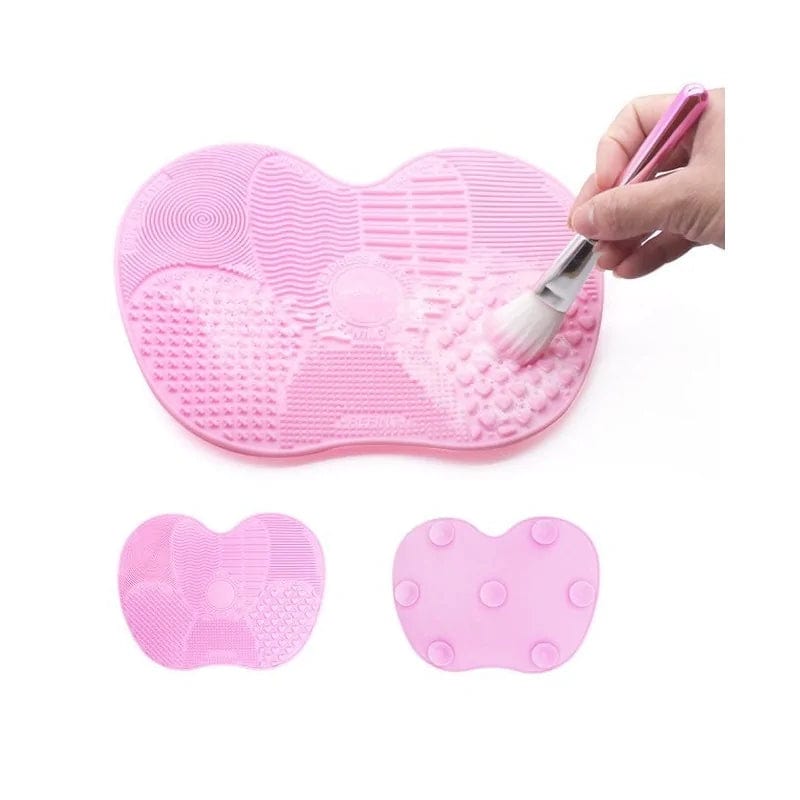 Lash Brow Silicone Brush Cleaning Mat XL, Pink - 22.5 x 17 cm