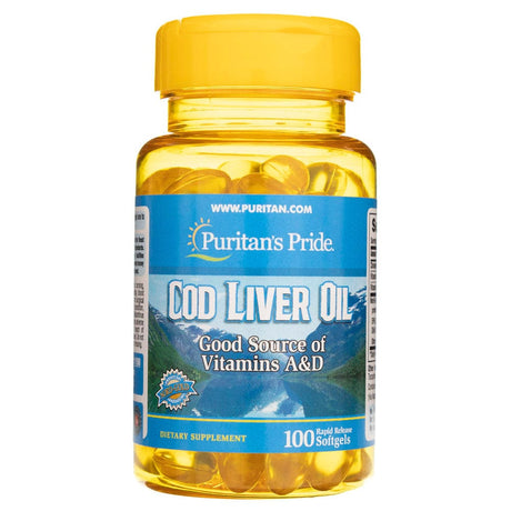 Life Extension Cod Liver Oil 415 mg - 100 Capsules
