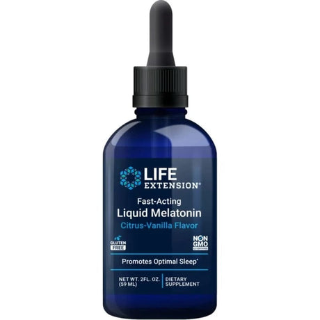 Life Extension Fast-Acting Liquid Melatonin - 59 ml
