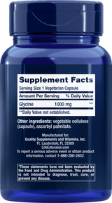 Life Extension Glycine 1000 mg - 100 Veg Capsules