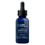 Life Extension Liquid Vitamin D3 2000 IU, Mint - 29,57 ml