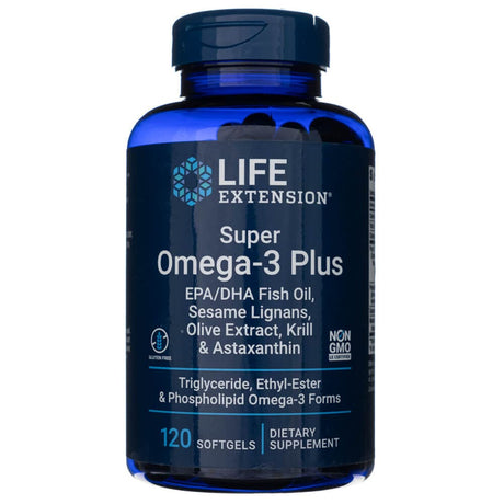 Life Extension Super Omega-3 Plus EPA/DHA - 120 Softgels