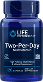 Life Extension Two-Per-Day Capsules (Multivitamin) - 120 Capsules