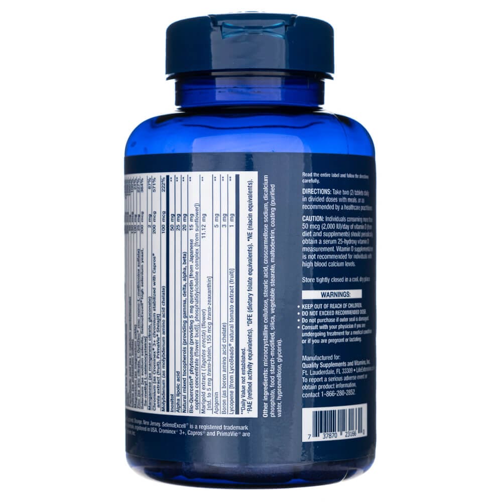 Life Extension Two-Per-Day Multivitamin - 60 Tablets – Medpak