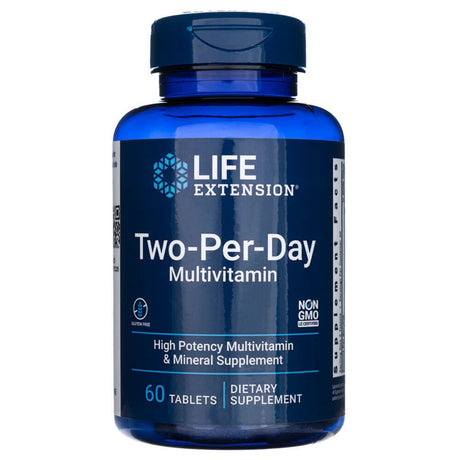 Life Extension Two-Per-Day Tablets (Multivitamin) - 60 Tablets