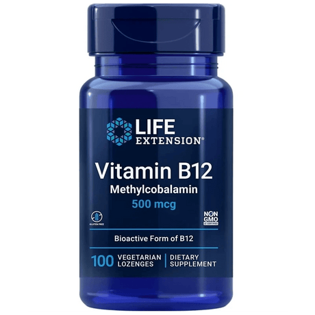 Life Extension Vitamin B12 500 mcg - 60 Lozenges