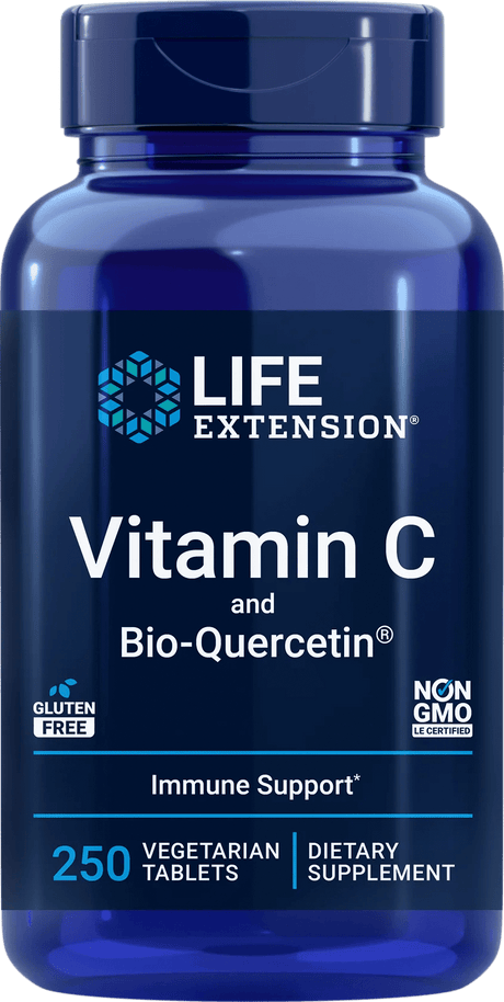 Life Extension Vitamin C and Bio-Quercetin Phytosome - 250 Tablets
