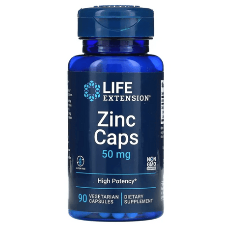 Life Extension Zinc 50 mg - 90 Capsules