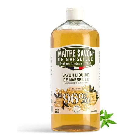 Maître Savon Natural Liquid Marseille Soap - 1000 ml