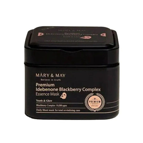 Mary&May Idebenon Blackberry Complex Ampoule Mask - 20 pieces
